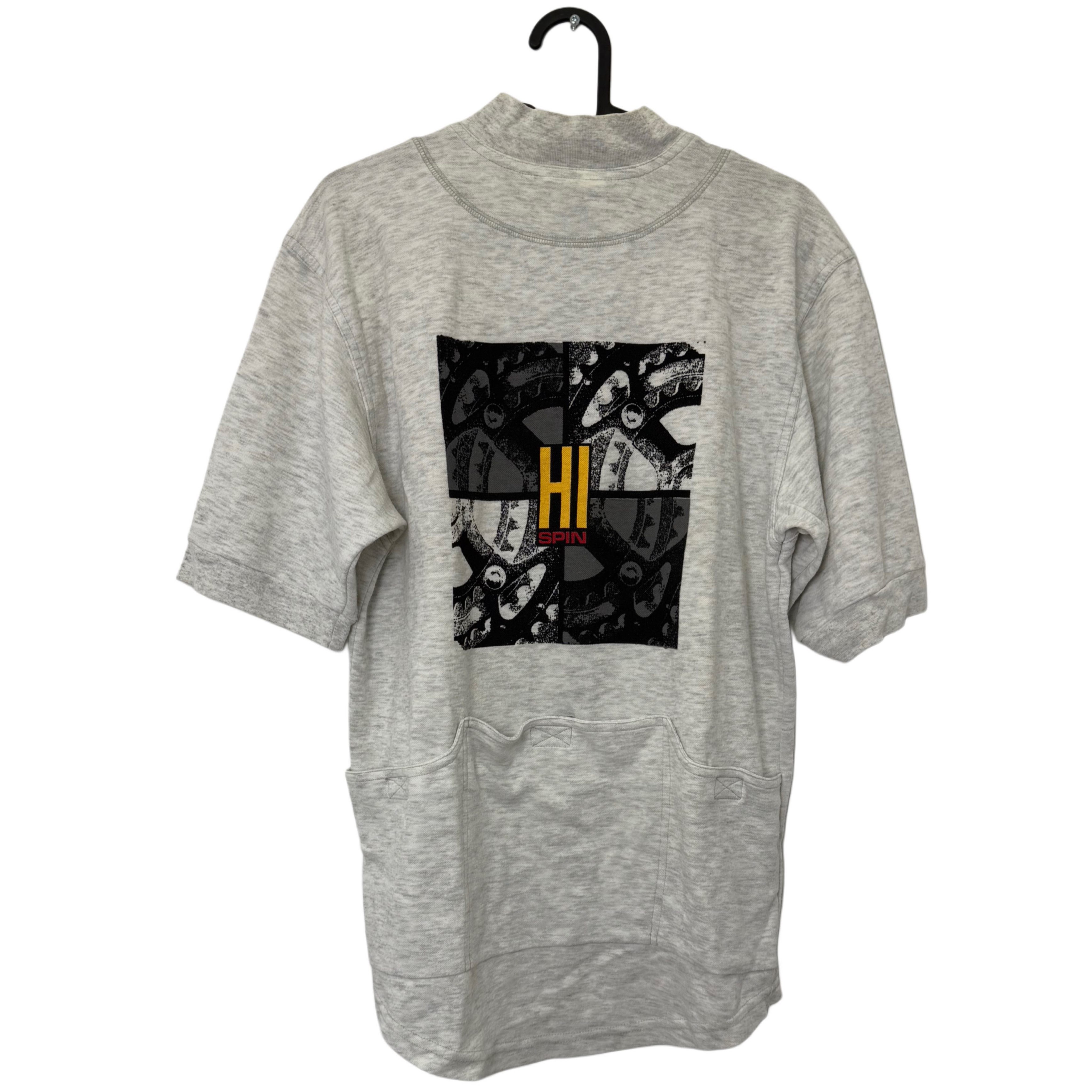 REEBOK HALF ZIPPER T-SHIRT