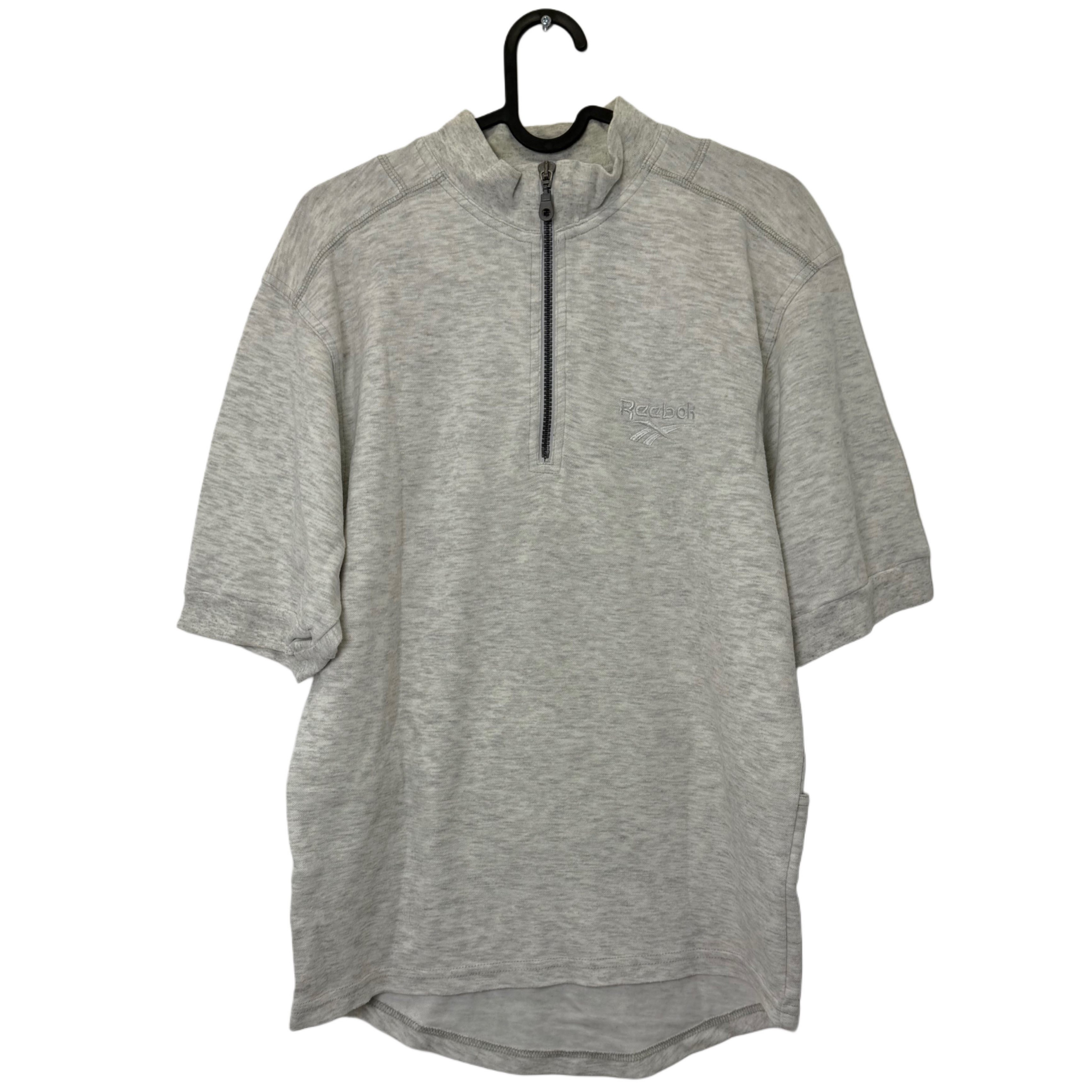 REEBOK HALF ZIPPER T-SHIRT