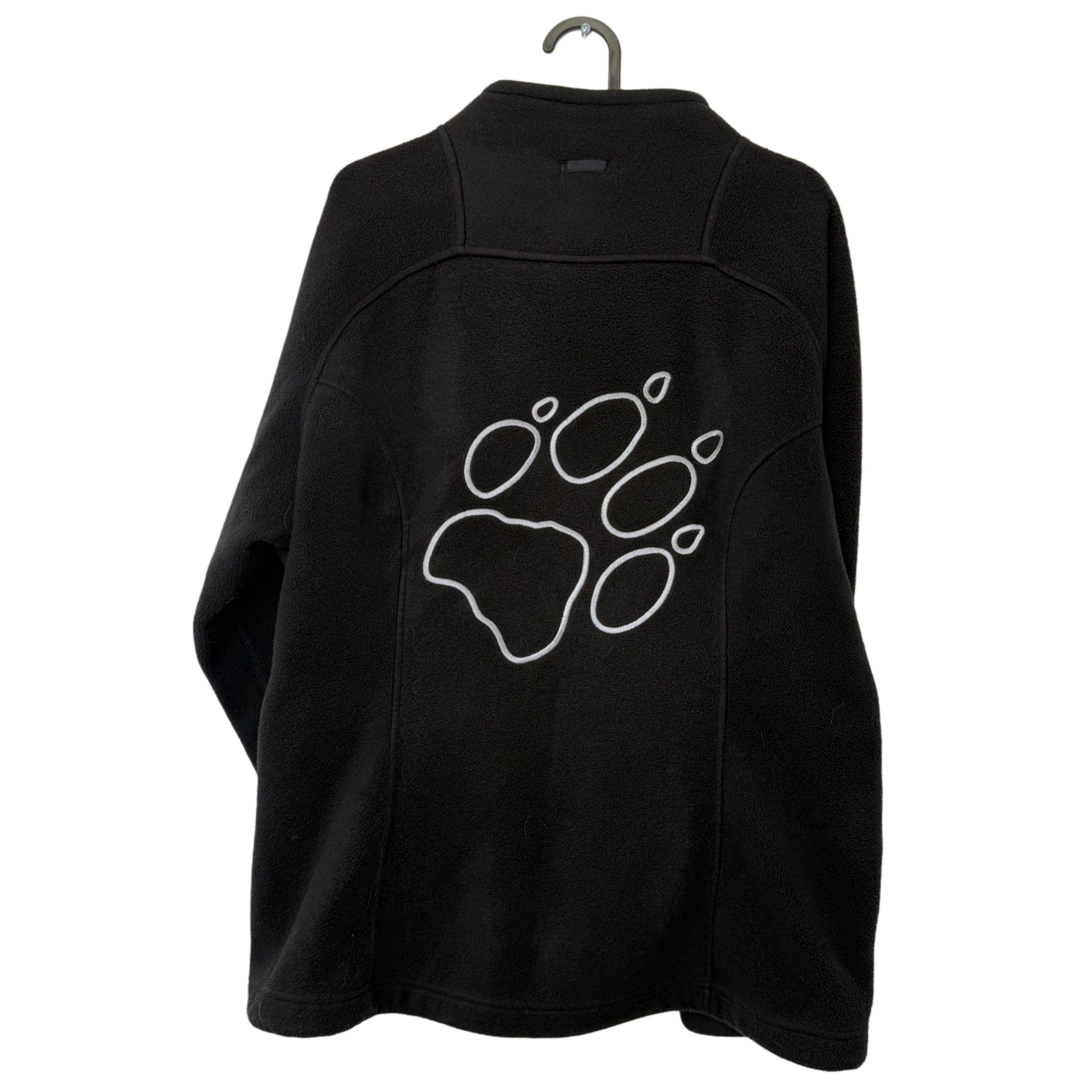 JACK WOLFSKIN BLACK FLEECE JACKET JACK WOLFSKIN BLACK FLEECE JACKET