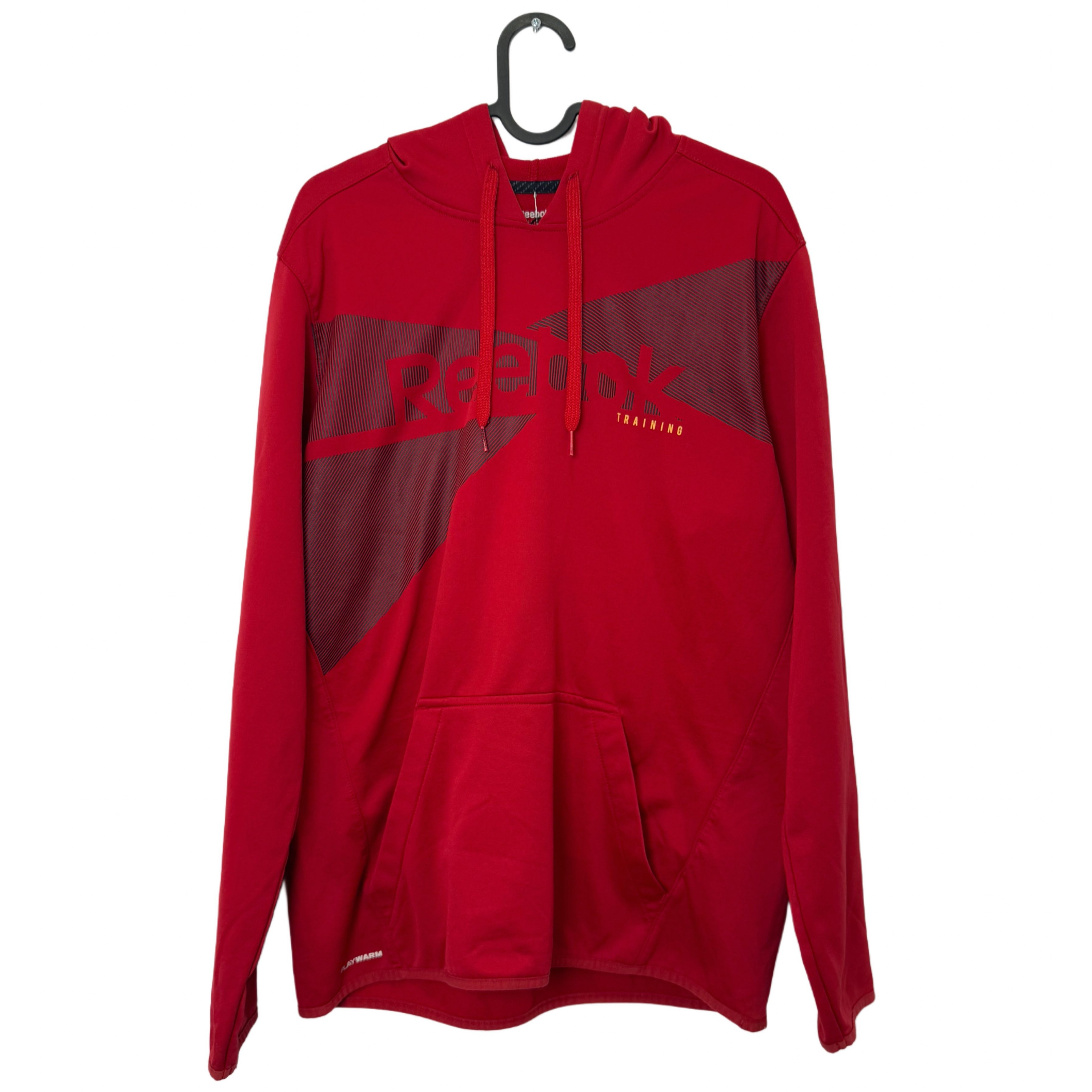 REEBOK RED TRAINIG HOODIE