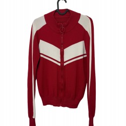 JACKET RED AND WHITE VINTAGE