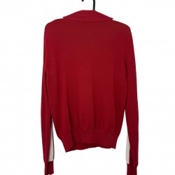 JACKET RED AND WHITE VINTAGE