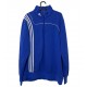 ADIDAS BLUE HALF ZIP SWEATSHIRT ADIDAS BLUE HALF ZIP SWEATSHIRT