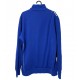 ADIDAS BLUE HALF ZIP SWEATSHIRT ADIDAS BLUE HALF ZIP SWEATSHIRT