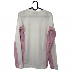 ASICS WHITE AND PINK LONG SLEEVE 