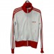 ADIDAS ORIGINALS WHITE AND ORANGE JACKET ADIDAS ORIGINALS WHITE AND ORANGE JACKET