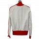 ADIDAS ORIGINALS WHITE AND ORANGE JACKET ADIDAS ORIGINALS WHITE AND ORANGE JACKET