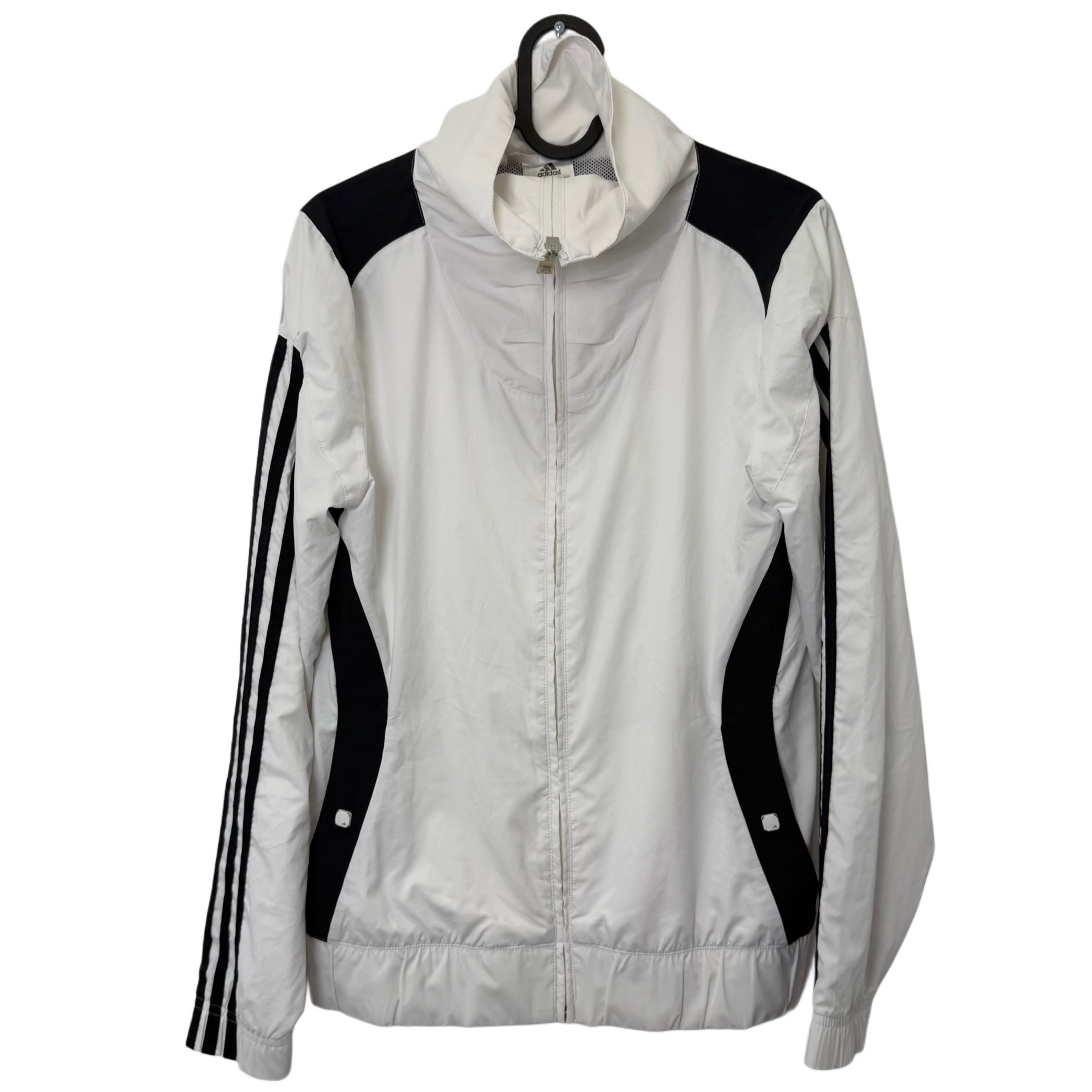 ADIDAS BLACK AND WHITE JACKET ADIDAS BLACK AND WHITE JACKET