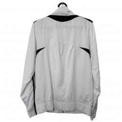ADIDAS BLACK AND WHITE JACKET