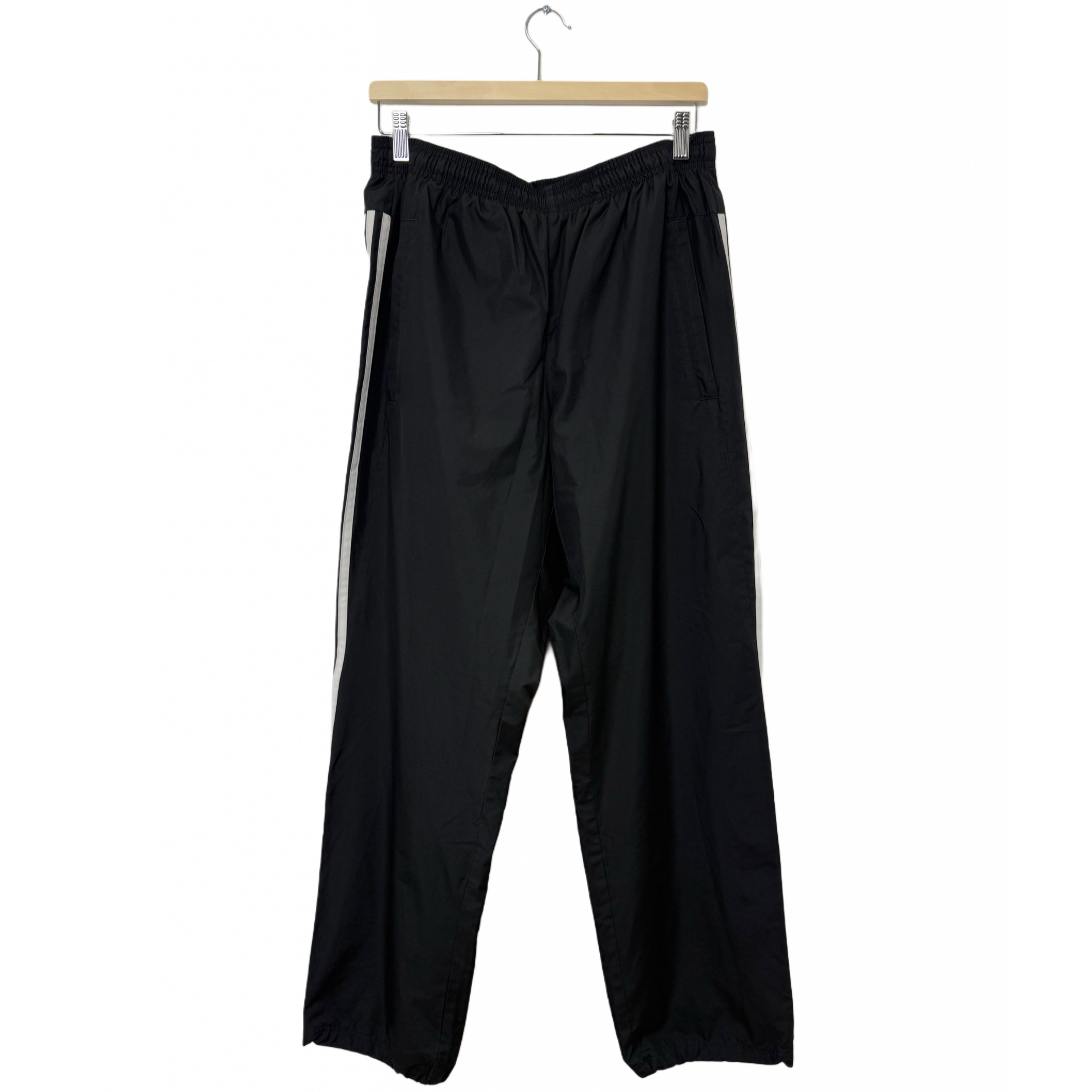 ADIDAS BLACK TRACK PANTS ADIDAS BLACK TRACK PANTS