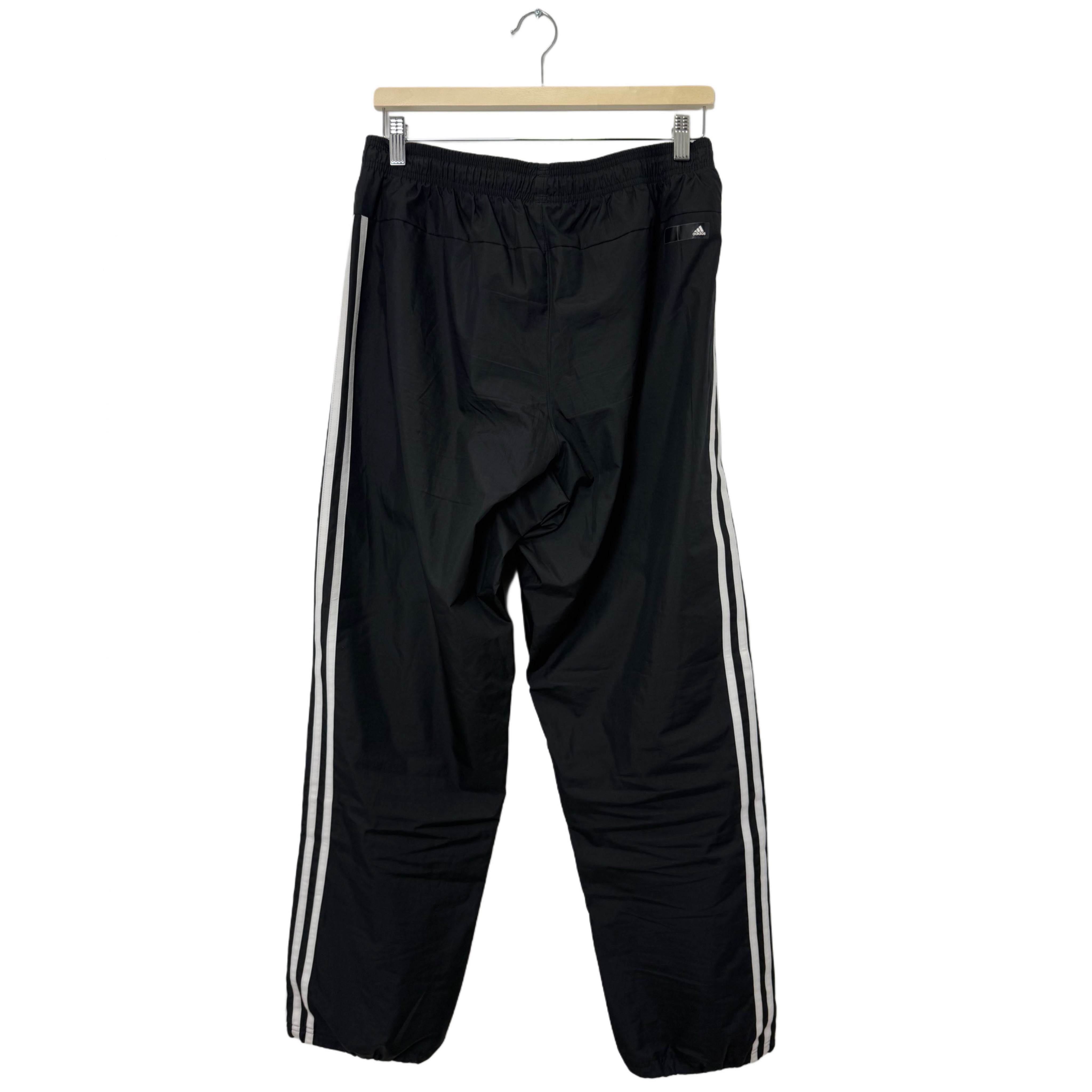 ADIDAS BLACK TRACK PANTS ADIDAS BLACK TRACK PANTS