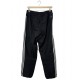 ADIDAS BLACK TRACK PANTS ADIDAS BLACK TRACK PANTS