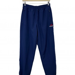 ADIDAS DARK BLUE TRACK PANTS