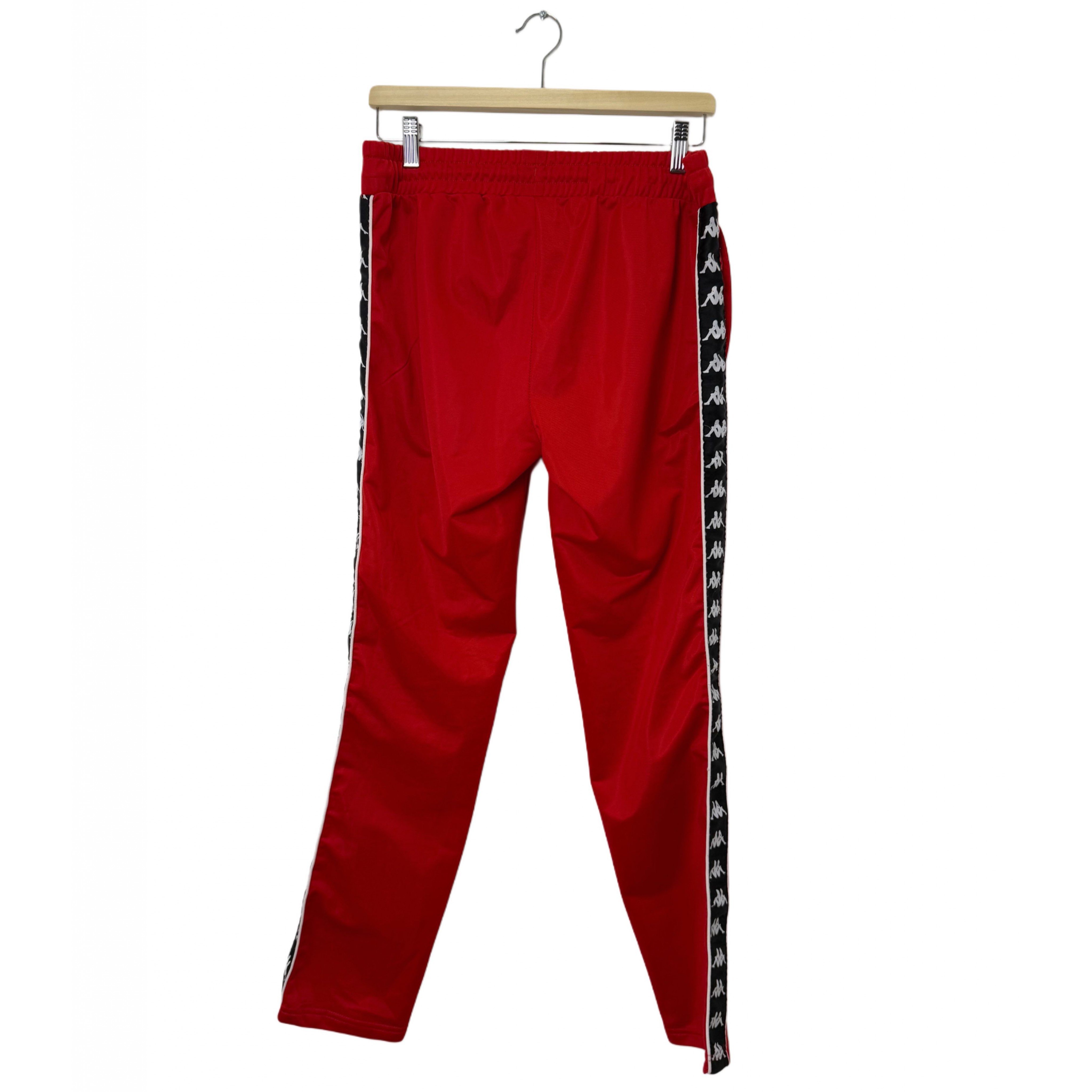 KAPPA RED TRACK PANTS KAPPA RED TRACK PANTS