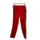 KAPPA RED TRACK PANTS KAPPA RED TRACK PANTS