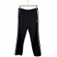 ADIDAS BLACK TRACK PANTS ADIDAS BLACK TRACK PANTS