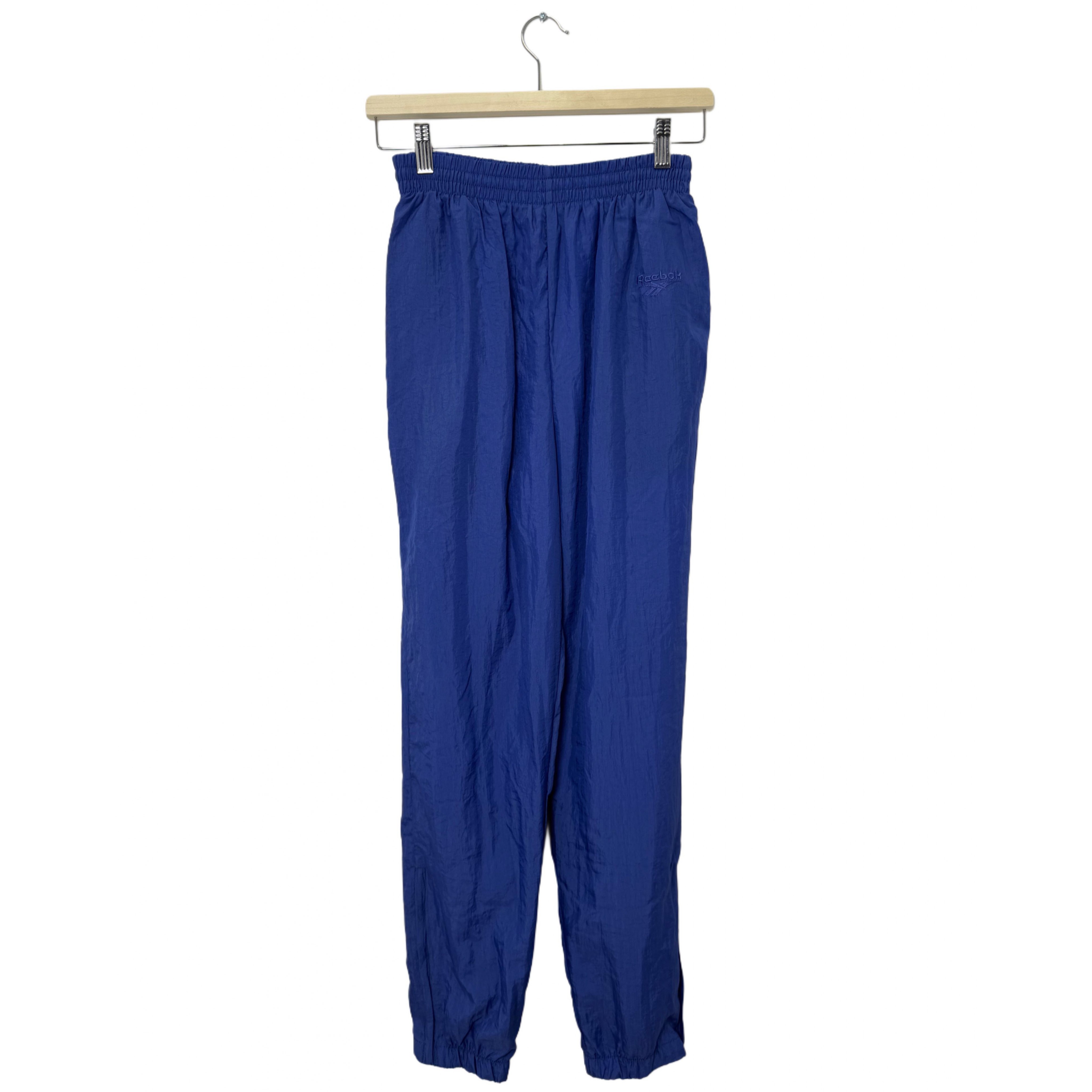 REEBOK BLUE VINTAGE TRACK PANTS REEBOK BLUE VINTAGE TRACK PANTS