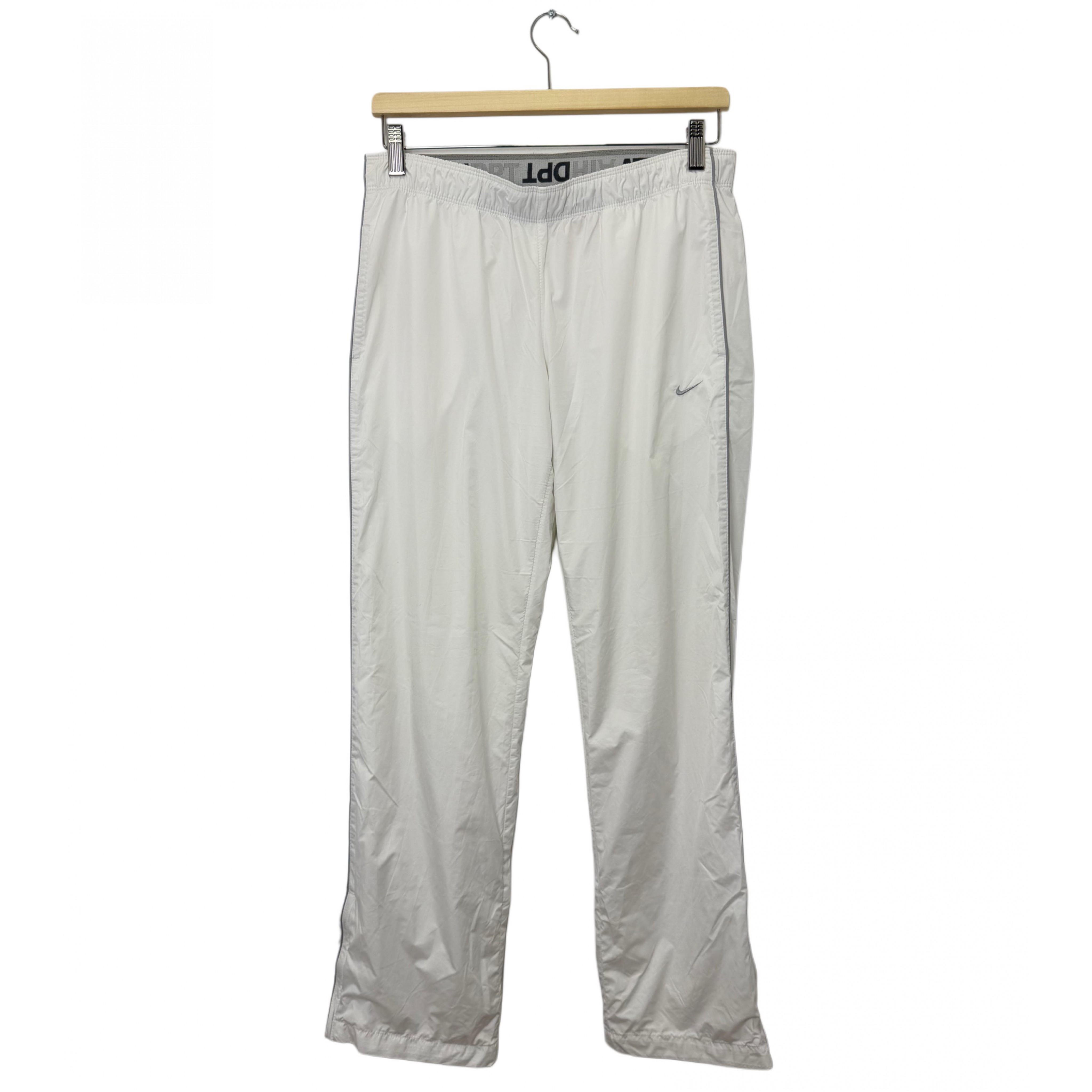 NIKE WHITE TRACK PANTS