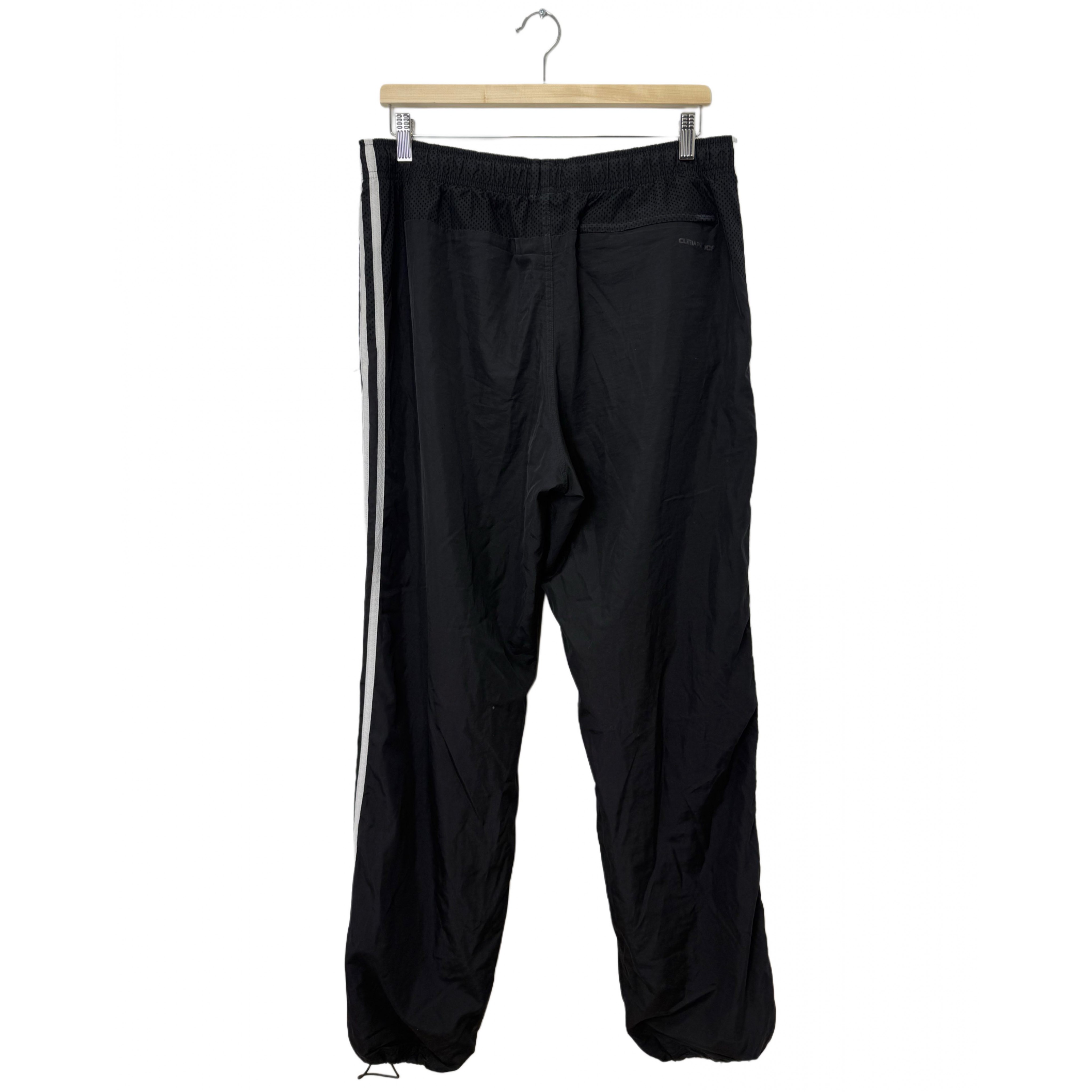 ADIDAS BLACK TRACK PANTS ADIDAS BLACK TRACK PANTS