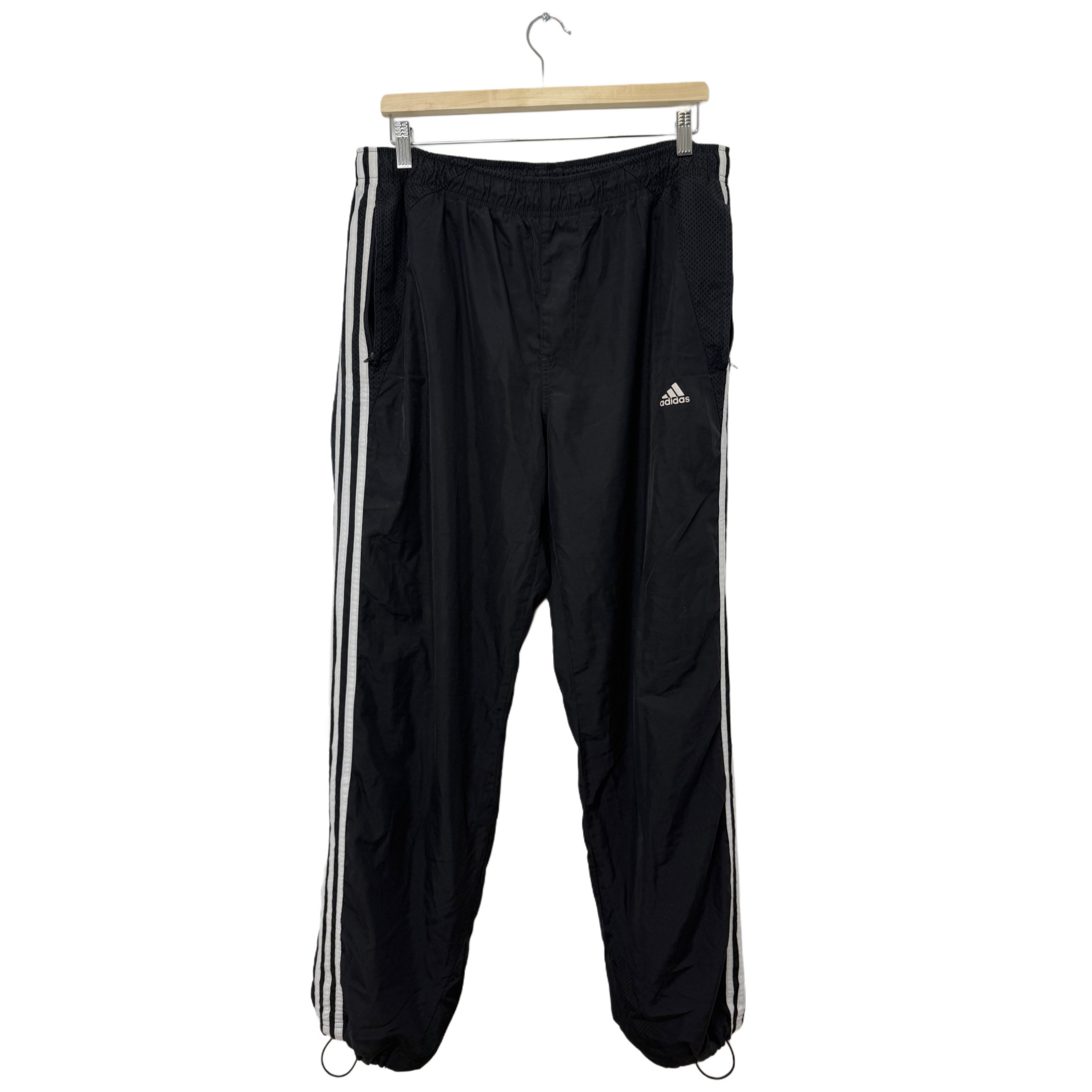 ADIDAS BLACK TRACK PANTS ADIDAS BLACK TRACK PANTS