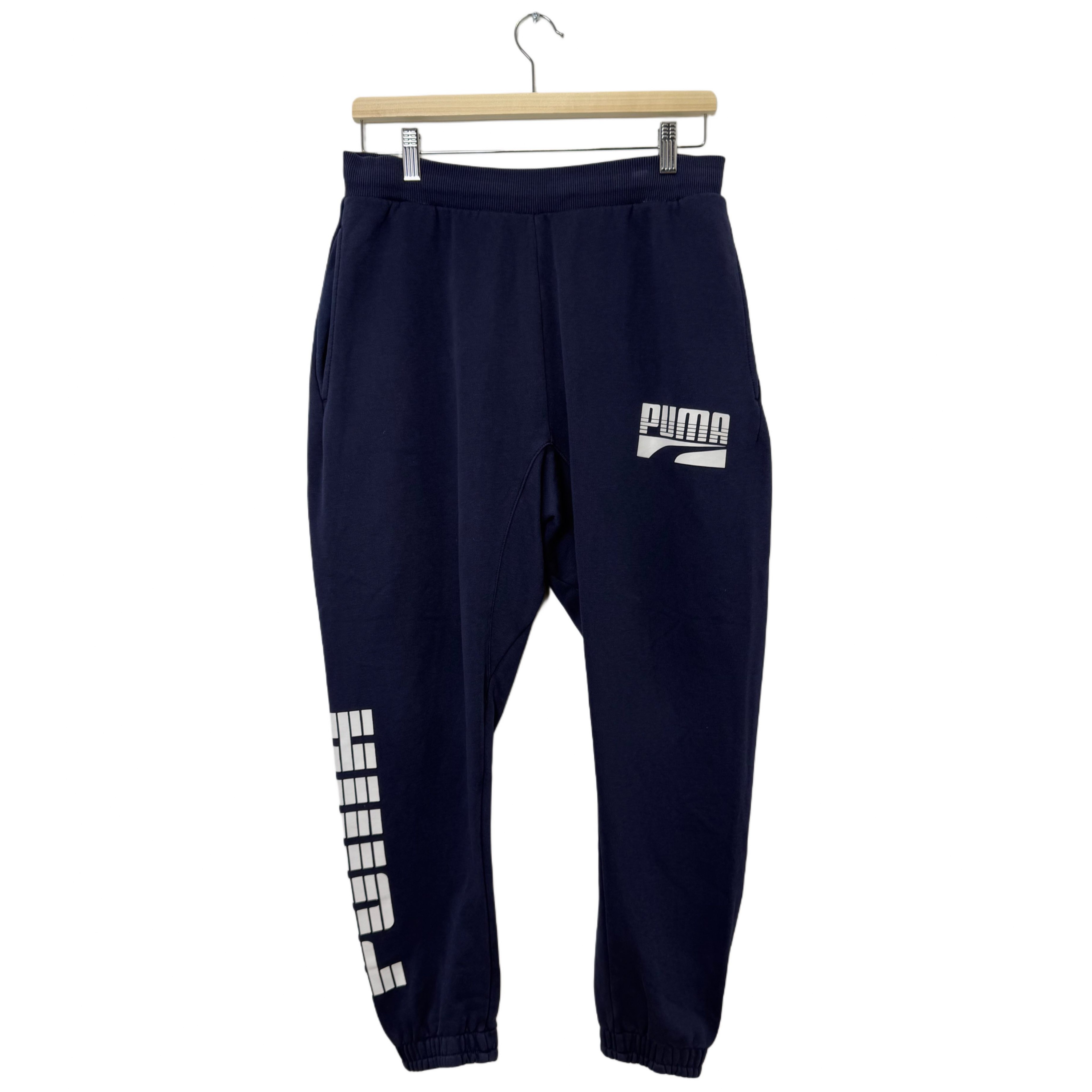 PUMA DARK BLUE PANTS PUMA DARK BLUE PANTS