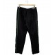 ADIDAS BLACK WITH GREEN STRAP TRACK PANTS ADIDAS BLACK WITH GREEN STRAP TRACK PANTS