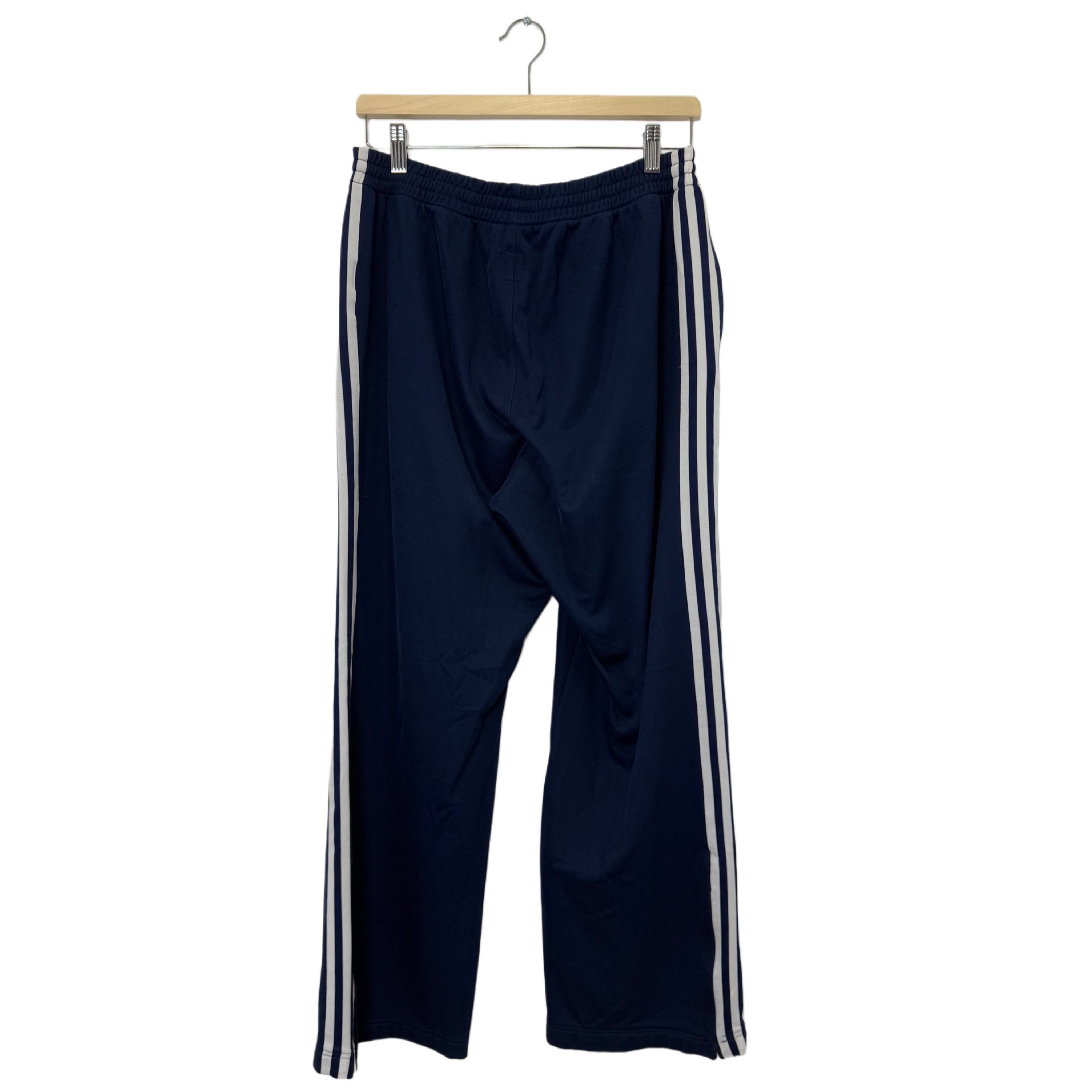 ADIDAS ORIGINALS DARK BLUE TRACK PANTS ADIDAS ORIGINALS DARK BLUE TRACK PANTS