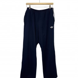 ADIDAS ORIGINALS DARK BLUE TRACK PANTS