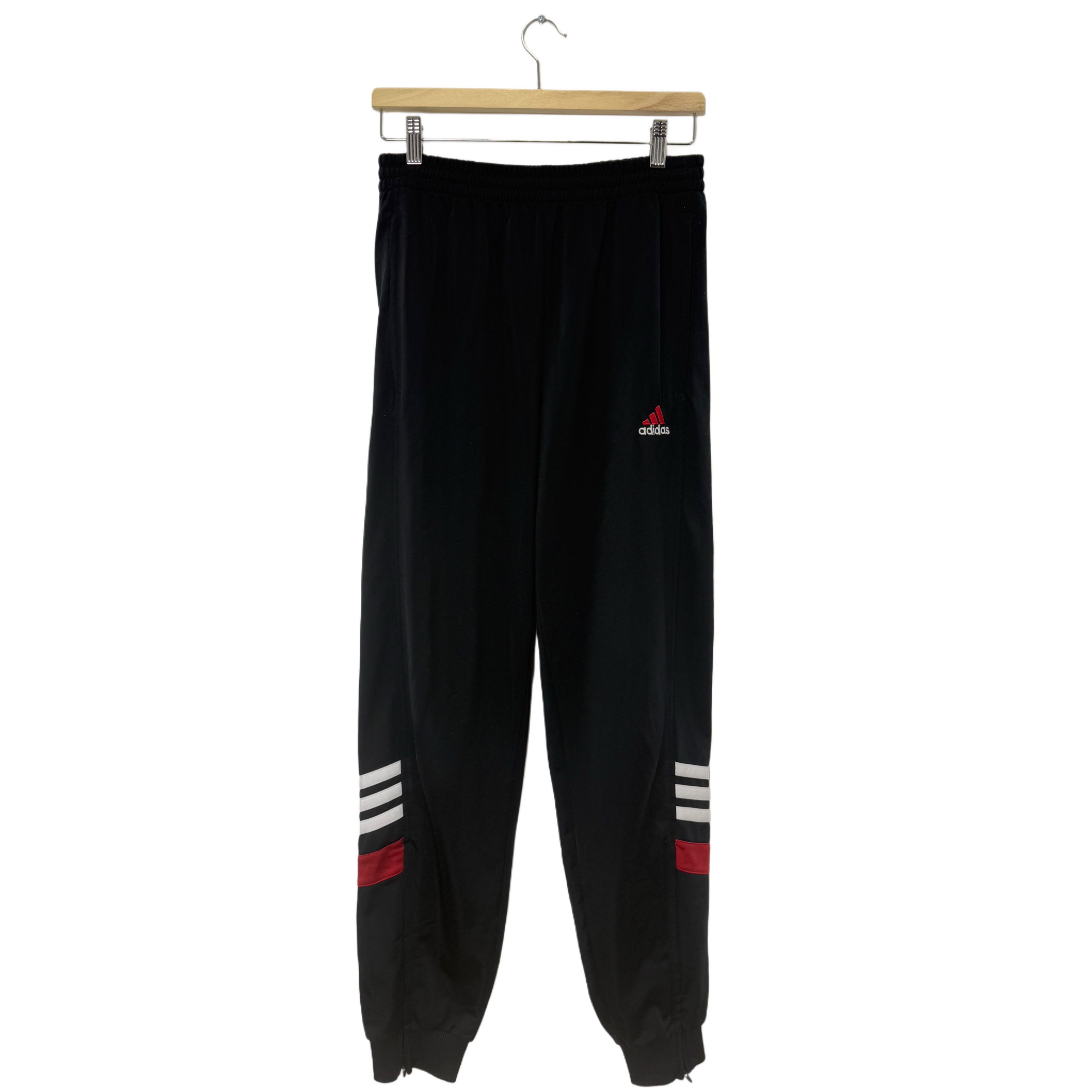 ADIDAS BLACK TRACK PANTS ADIDAS BLACK TRACK PANTS