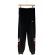 ADIDAS BLACK TRACK PANTS ADIDAS BLACK TRACK PANTS