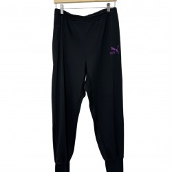 PUMA BLACK TRACK PANTS