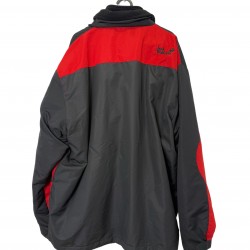 JACK WOLFSKIN RED AND BLACK JACKET