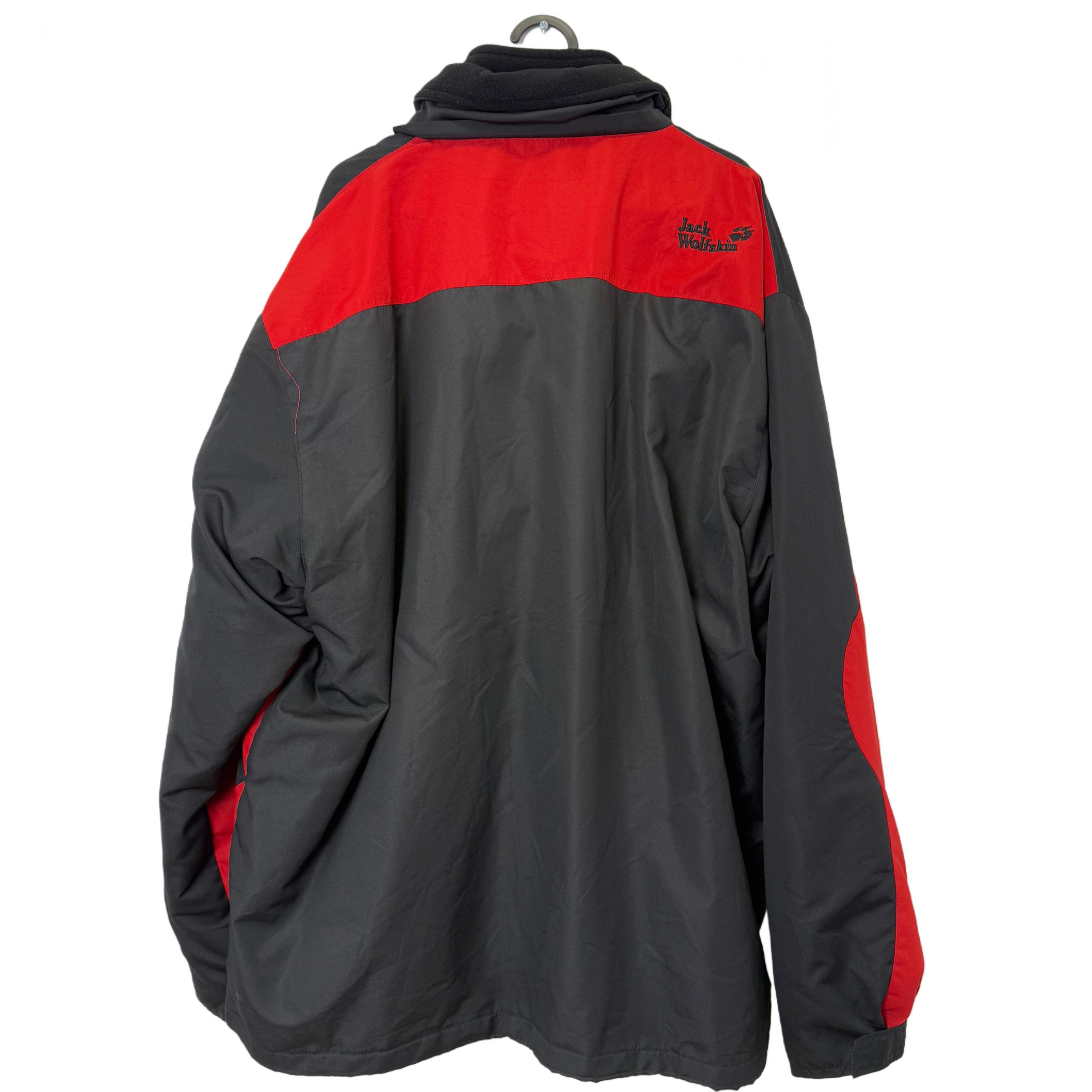 JACK WOLFSKIN RED AND BLACK JACKET JACK WOLFSKIN RED AND BLACK JACKET