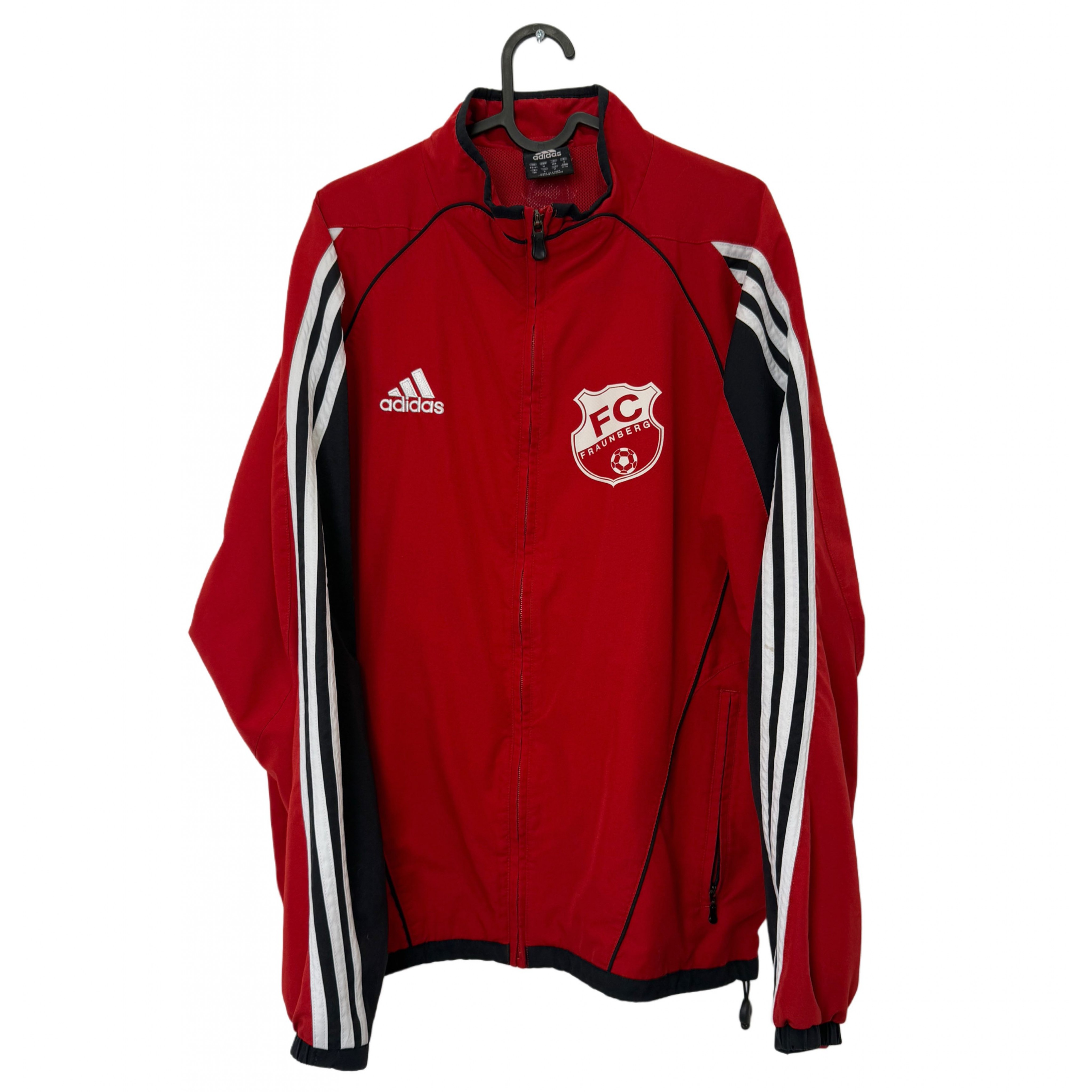 ADIDAS RED FRAUNBERG JACKET ADIDAS RED FRAUNBERG JACKET