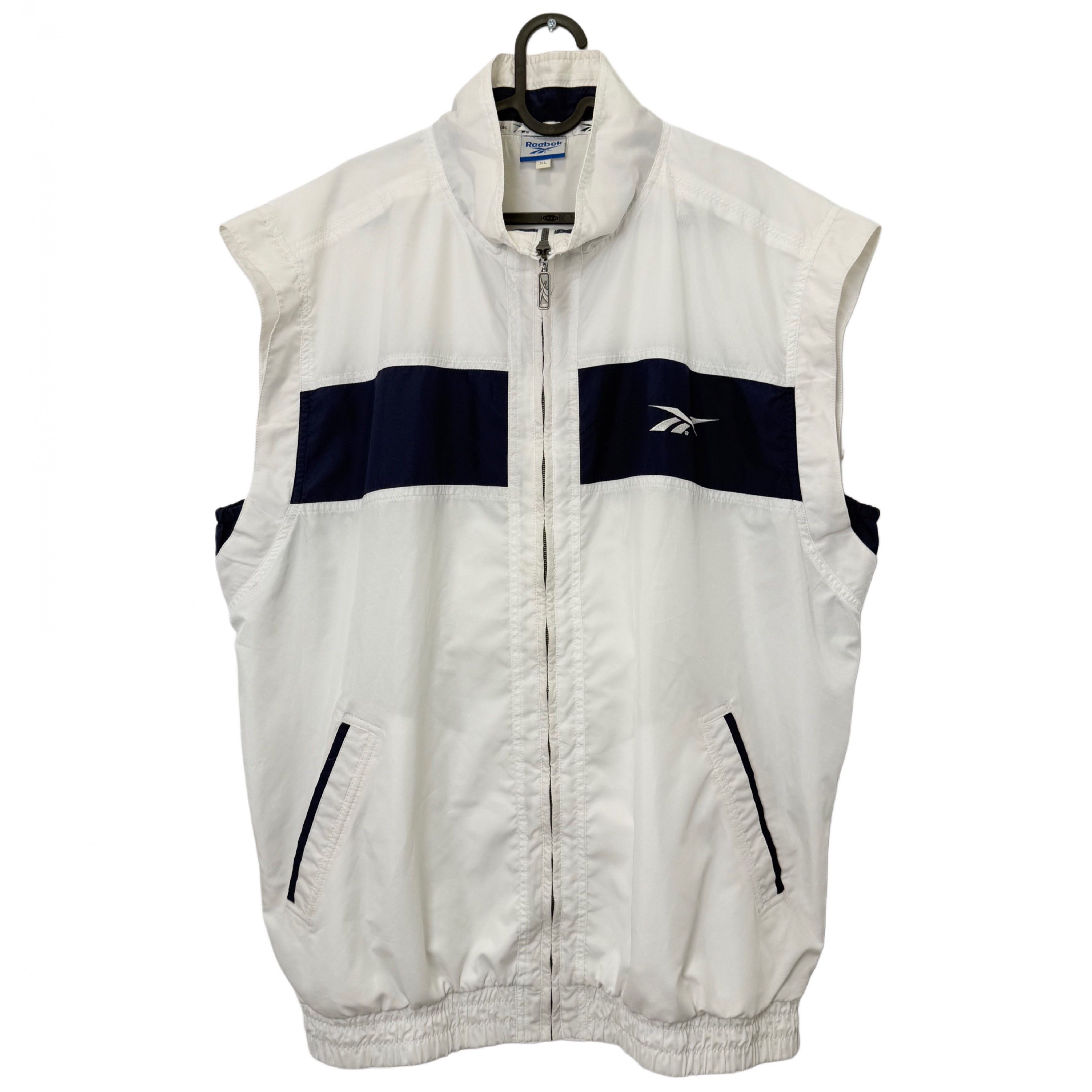 REEBOK WHITE VEST VINTAGE REEBOK WHITE VEST VINTAGE