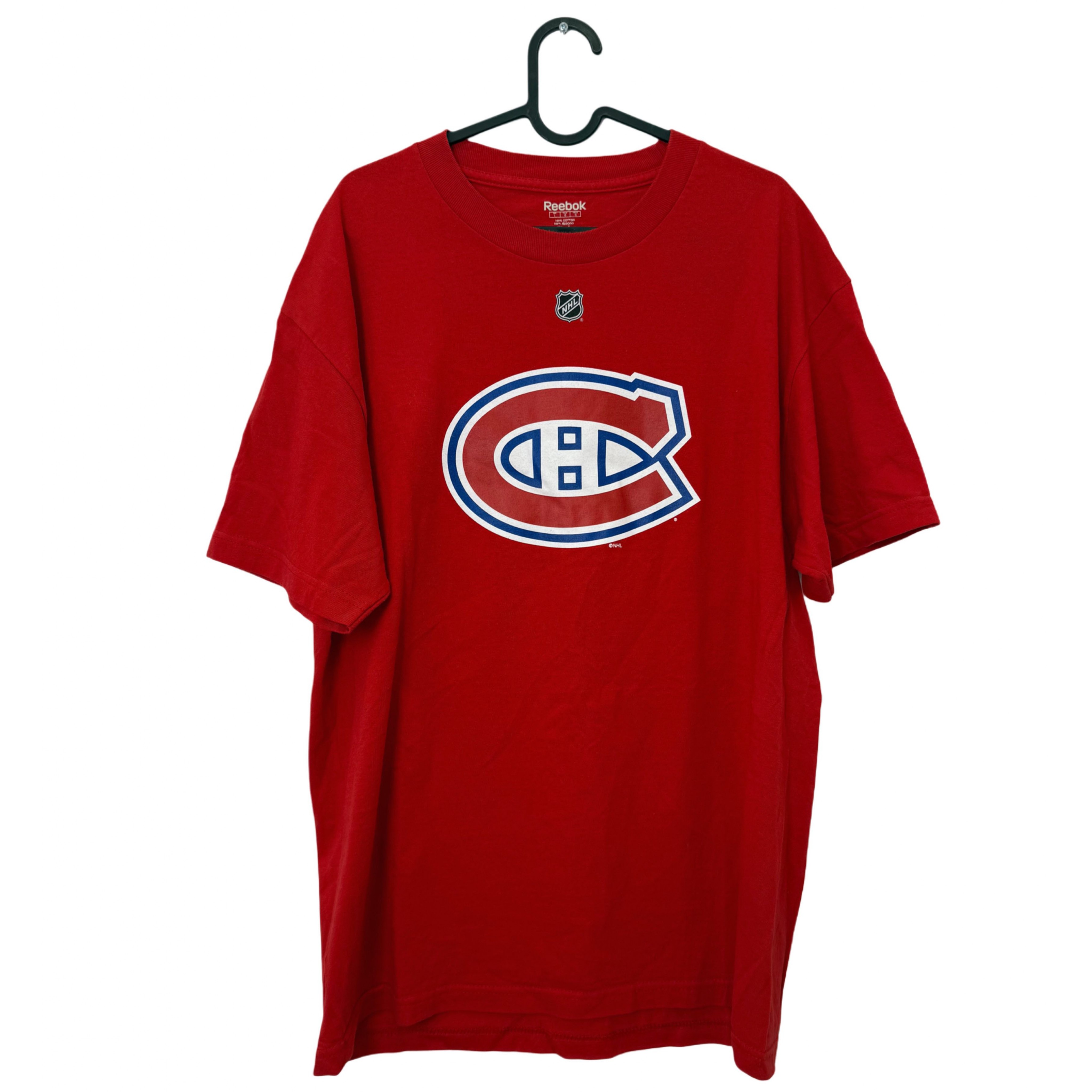 REEBOK NHL RED T-SHIRT