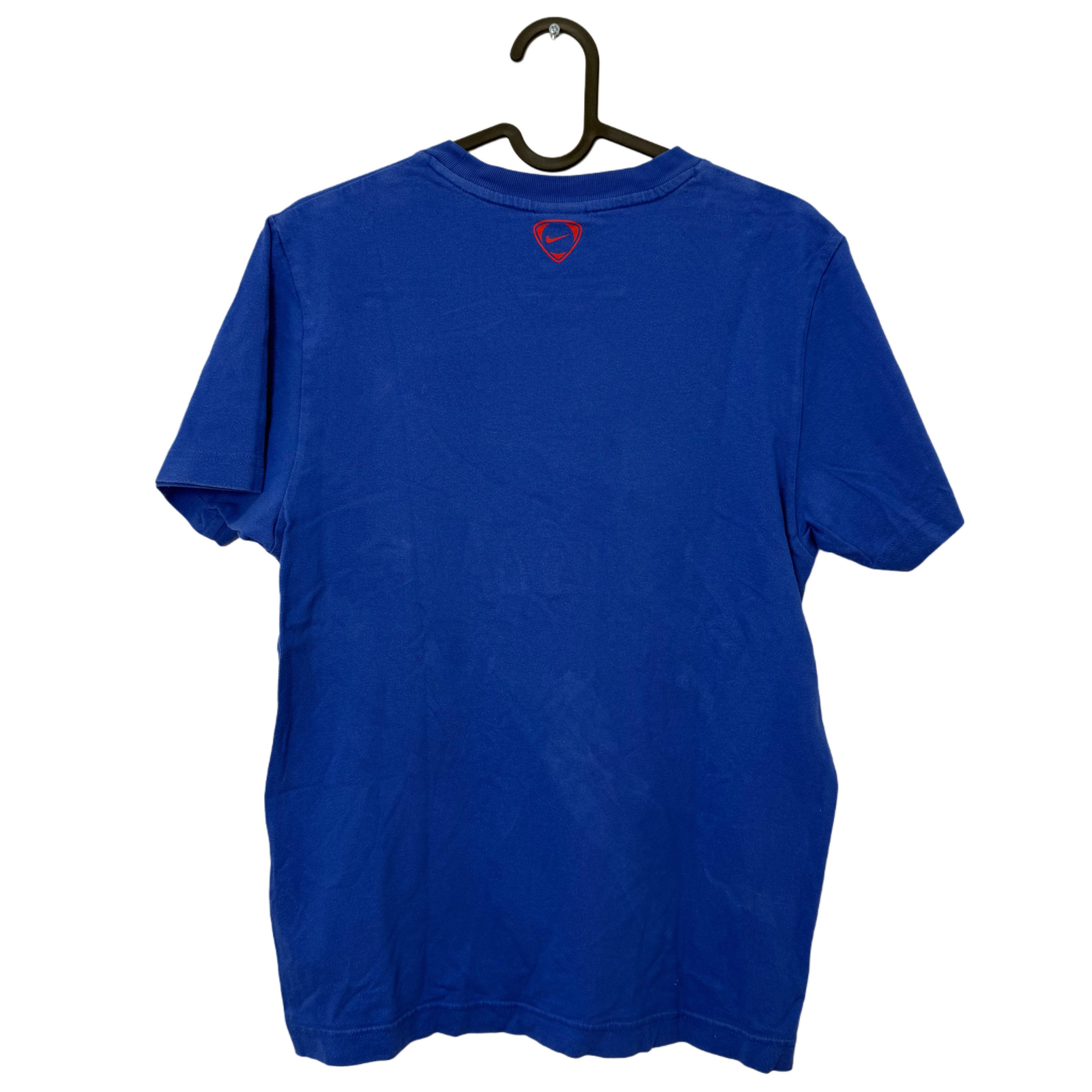 NIKE FOOTBALL BLUE T-SHIRT