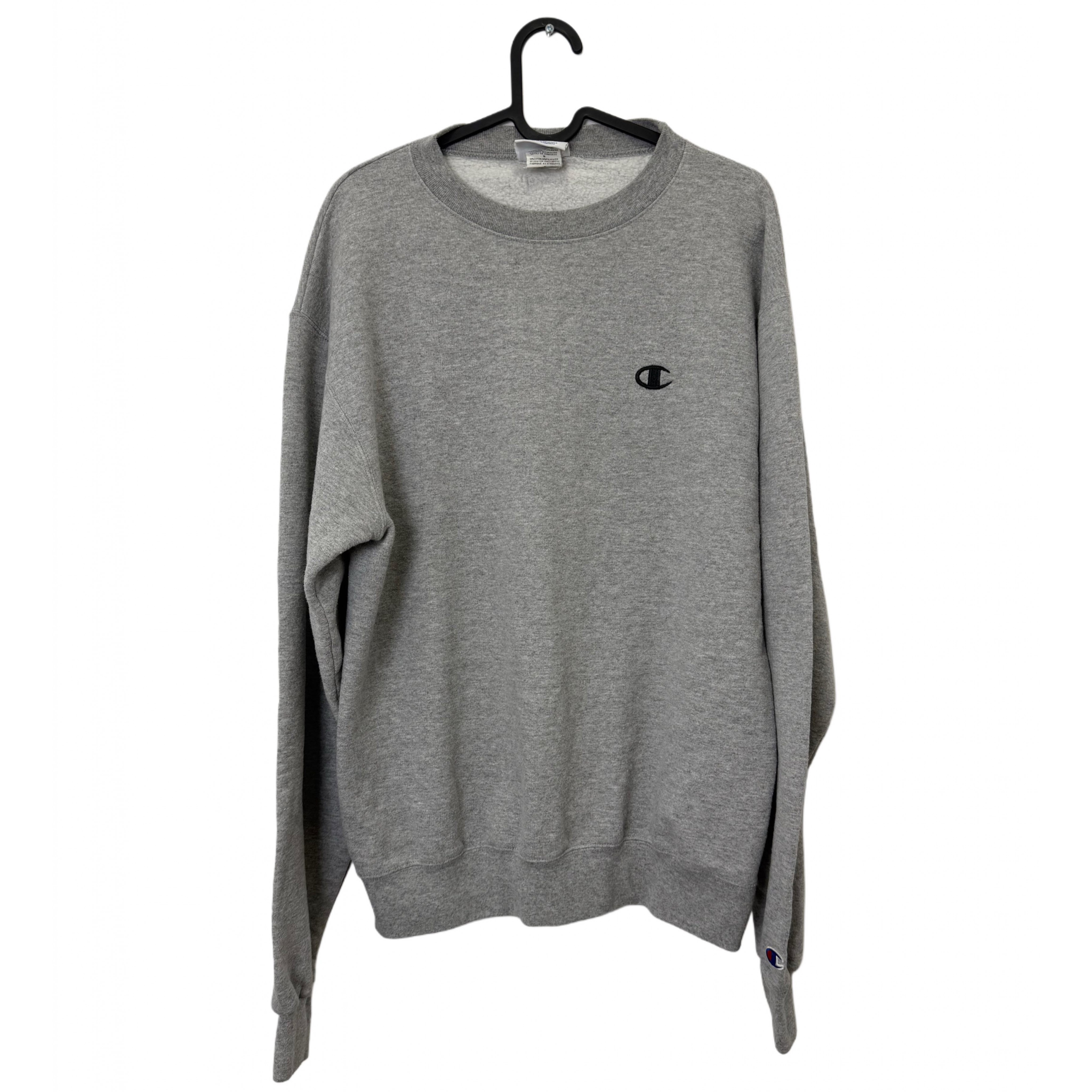 CHAMPION SWEATSHIRT GREY CHAMPION SWEATSHIRT GREY