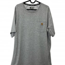 CARHARTT LIGHT GREY T-SHIRT