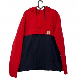 CARHARTT RED N BLACK JACKET HALF ZIPPER