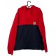 CARHARTT RED N BLACK JACKET HALF ZIPPER CARHARTT RED N BLACK JACKET HALF ZIPPER