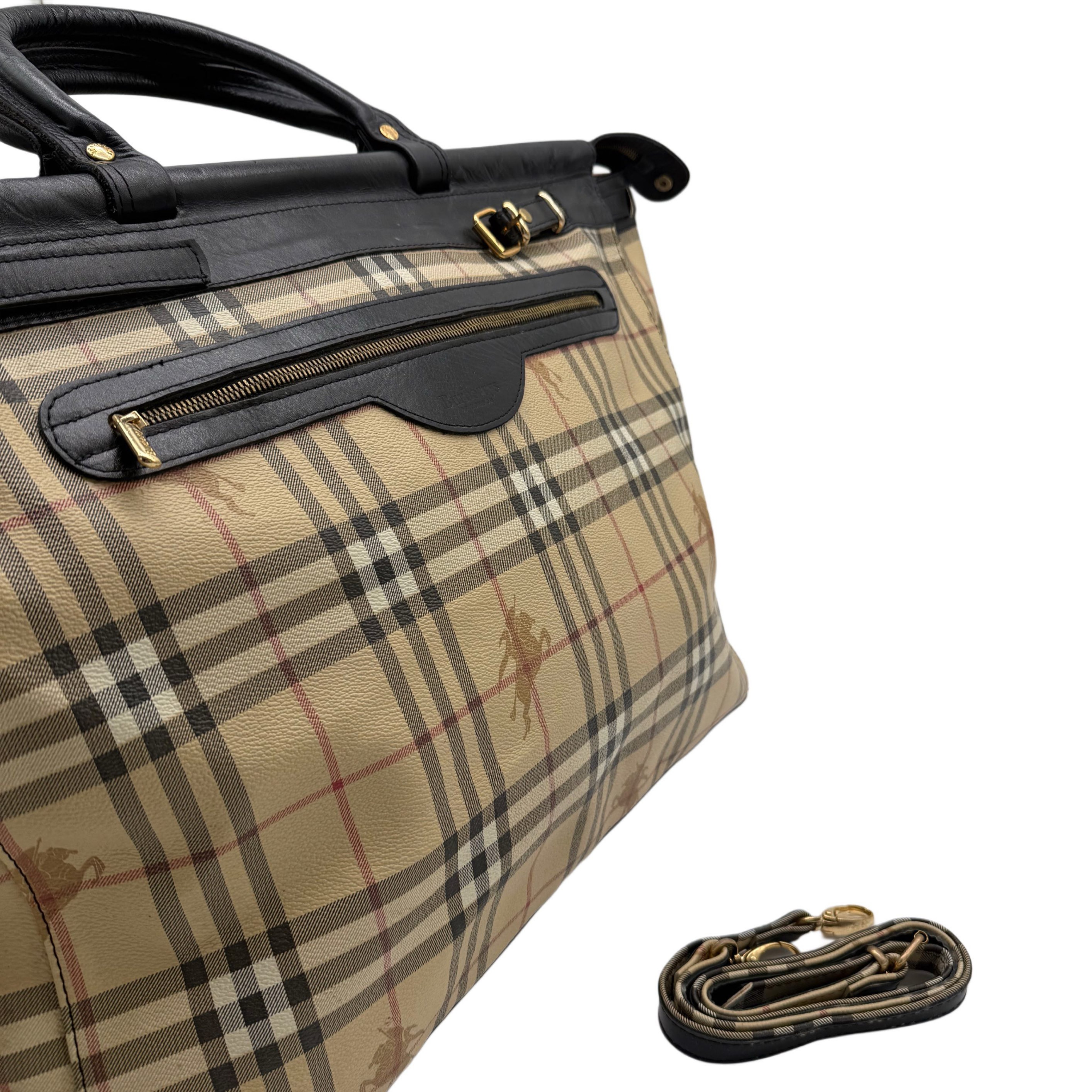 BURBERRY VINTAGE TRAVEL BAG BURBERRY VINTAGE TRAVEL BAG