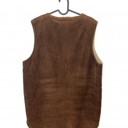 BROWN VINTAGE VEST