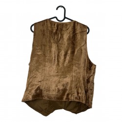 BROWN VINTAGE VEST