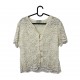 VINTAGE ETAM CREAM BLOUSE VINTAGE ETAM CREAM BLOUSE
