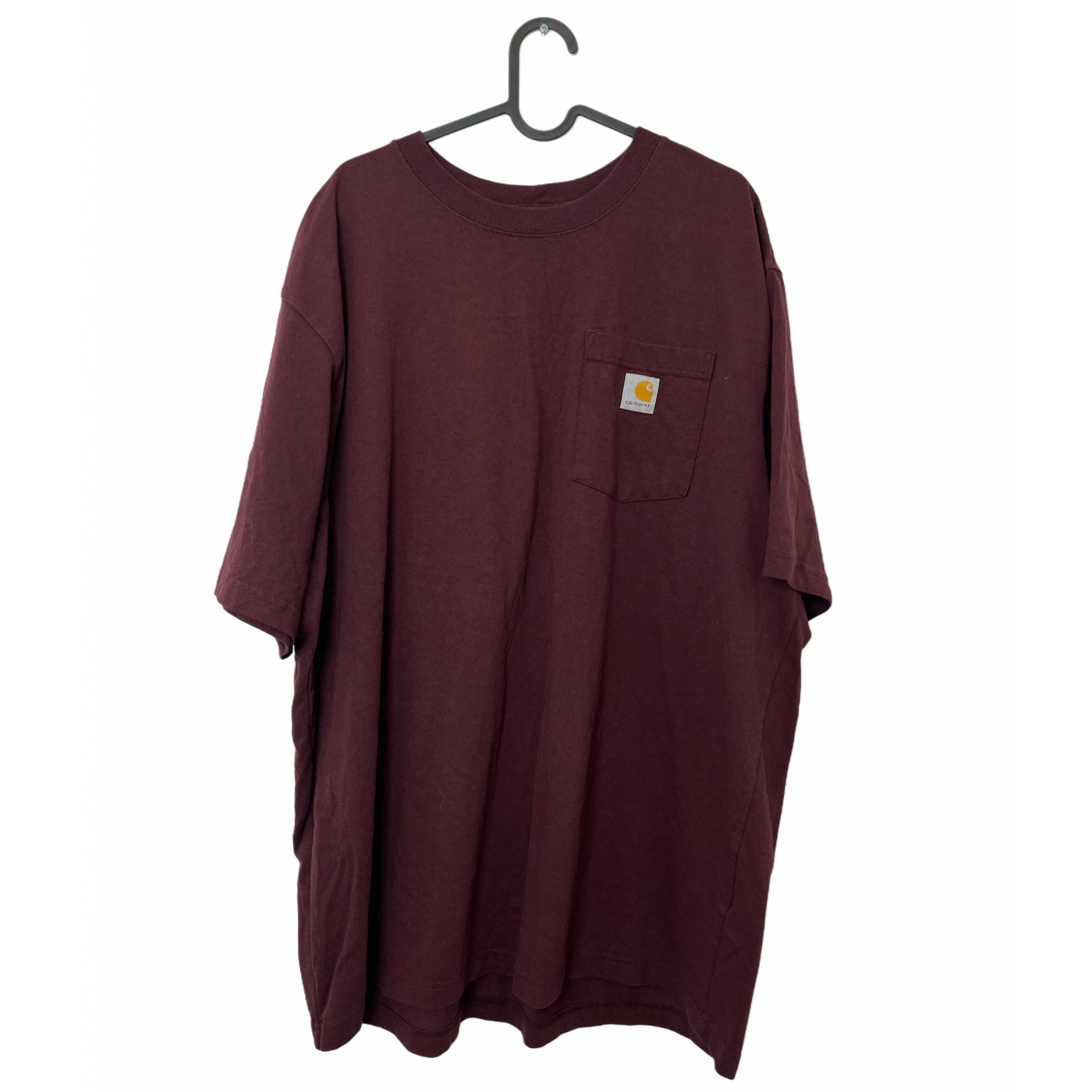 WINE RED CARHARTT T-SHIRT WINE RED CARHARTT T-SHIRT