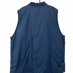 CARHARTT DARK BLUE SLEEVELESS JACKET