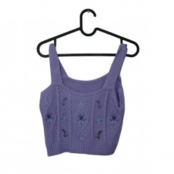 CROP TOP FLOWER VINTAGE