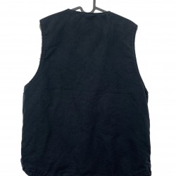 CARHARTT BLACK SLEEVELESS JACKET