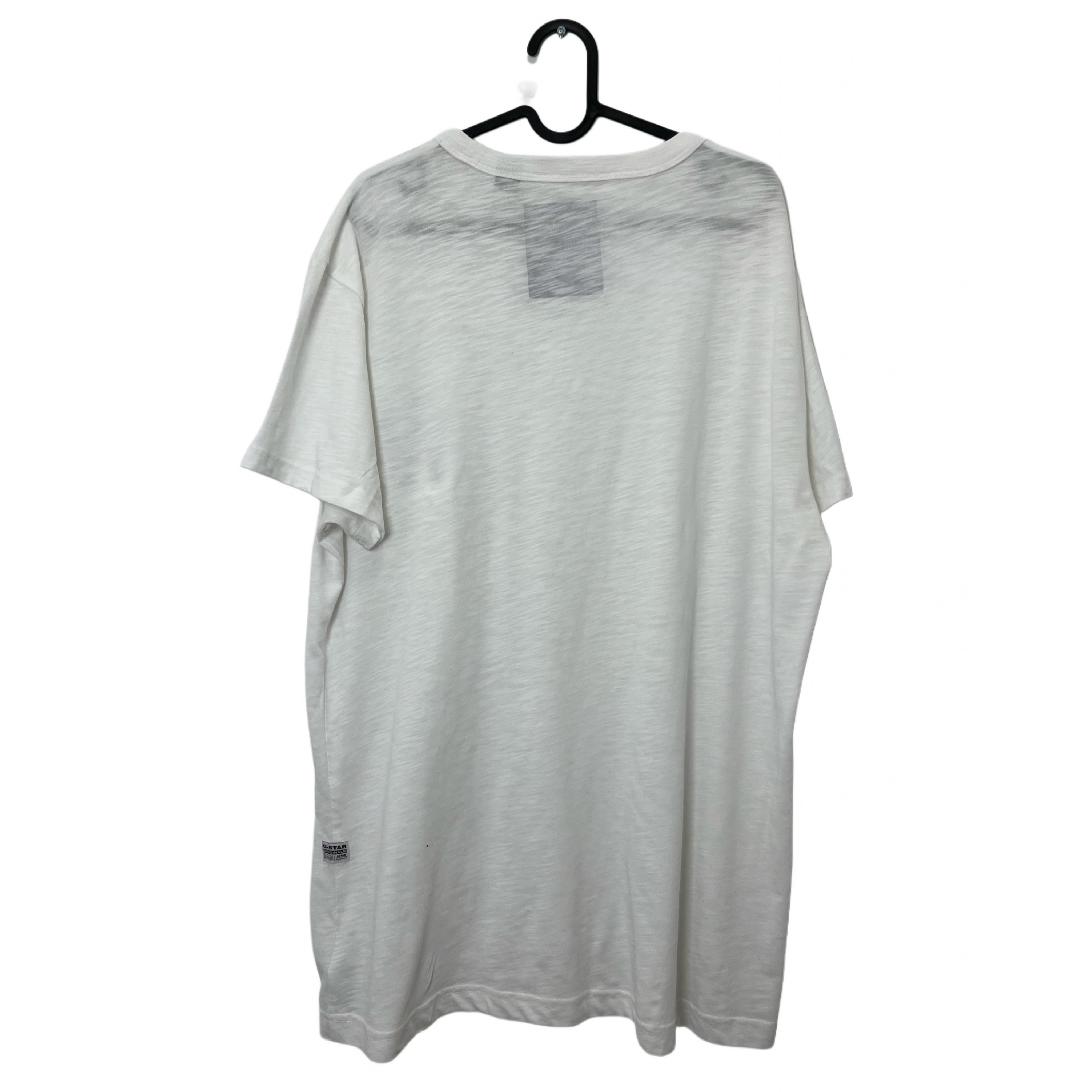 G-RAW WHITE T-SHRT G-RAW WHITE T-SHRT